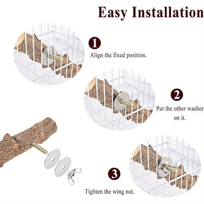 Bird Ladder Perch for Cage